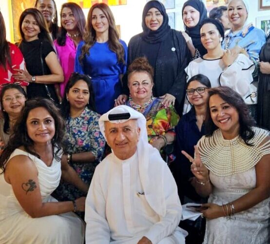 VIP guests, artists and founders of Creashion_dxb