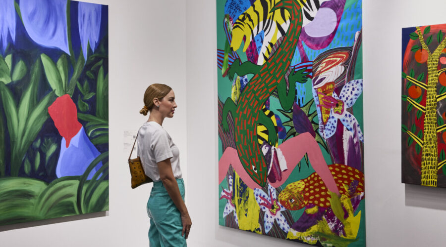 Gazelli Art House exhibits at Art Dubai 2025 (Photo by Cedric Ribeiro _ Spark Media for Art Dubai)