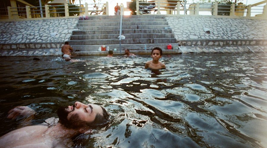 Mohammad Alfaraj, What does the water dream of? But to burst into flames, 2017