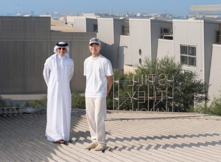 Founder of Alserkal, Abdelmonem Bin Eisa Alserkal with Design Miami Chairman Jesse Lee
